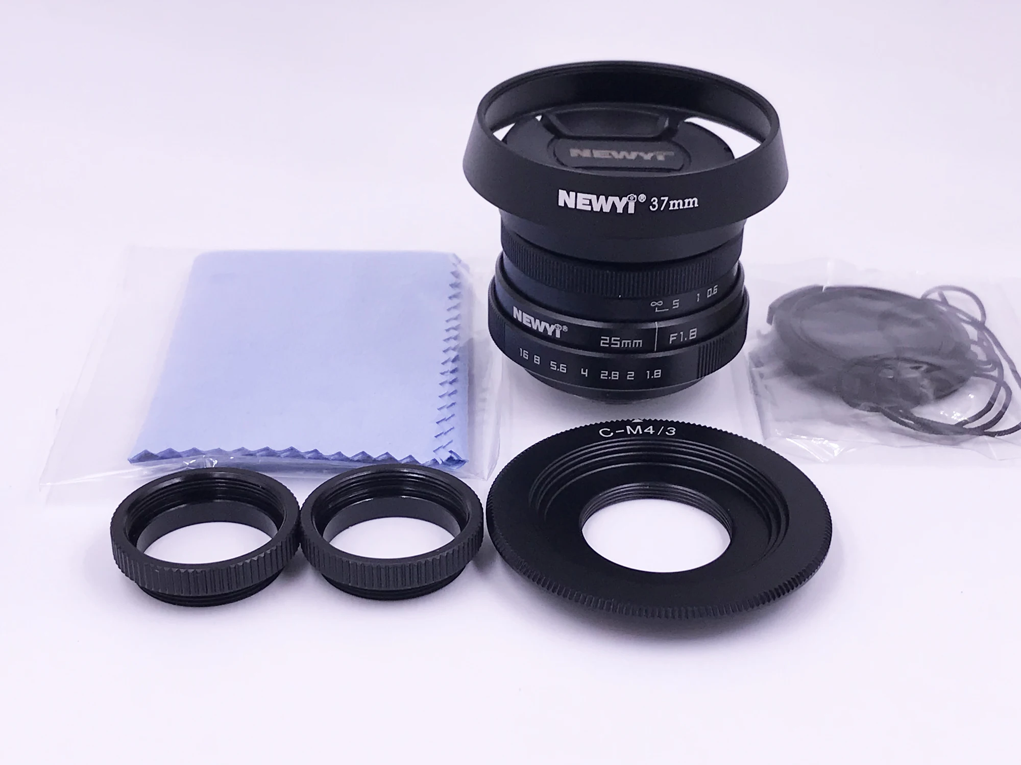Мини 25 мм F1.8 фотообъектив с ручной фокусировкой для видеонаблюдения canon eosm ef-m nikon