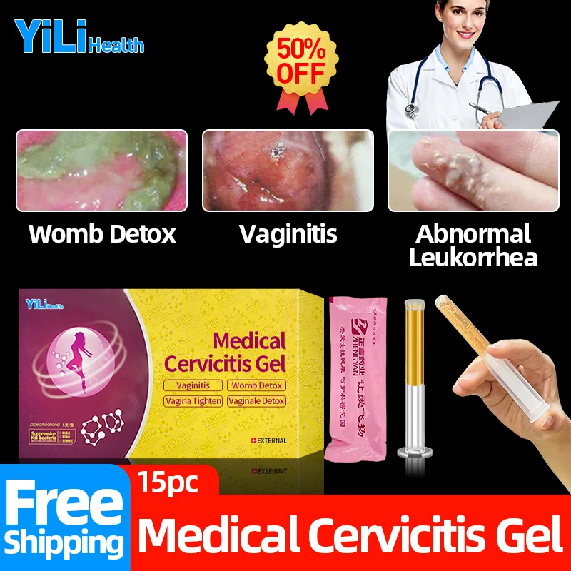 

Cervicitis Treatment Vaginale stoombad Womb Detox Vaginal Tightening Gel Women Gynecological Vaginitis Hygiene Treat Cleaner