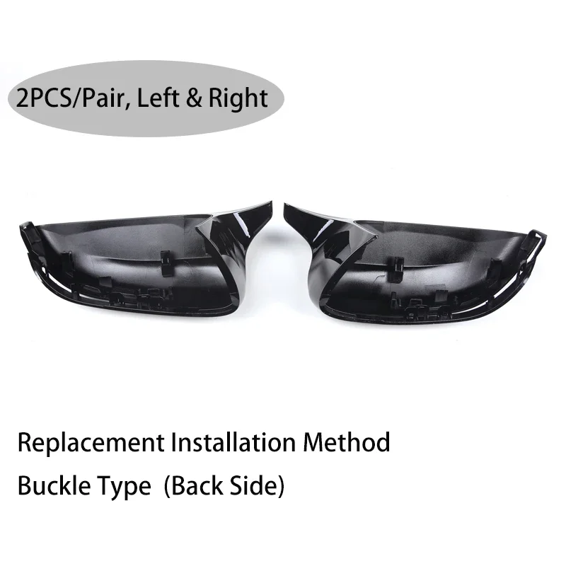 LHD ABS глянцевый черный сменный тип дверных боковых зеркал для BMW G20 G21 G22 G23 G30 G31 G11 G12