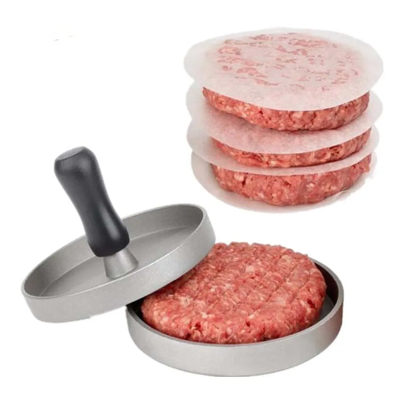 

Round Hamburger machine Hamburger Machine Aluminum Alloy non-stick meat beef barbecue Patty machine mold