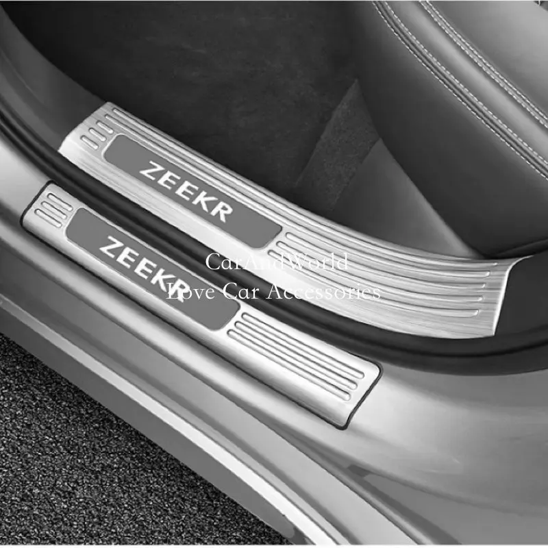 Применяется к ZEEKER 001 2021 - 2024 нержавеющая сталь Пороги износостойкие крышки двери
