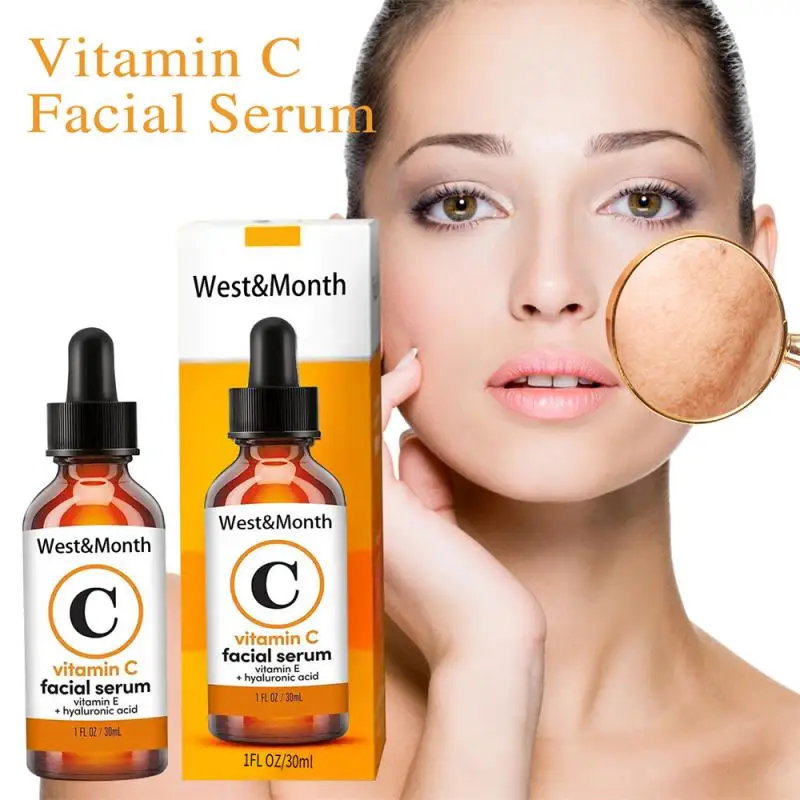 

Vitamin C Face Serum Hydrating Nourishing Relieve Dryness Essence Anti-wrinkle Whitening Lighten Fine Lines Essence Skin Care
