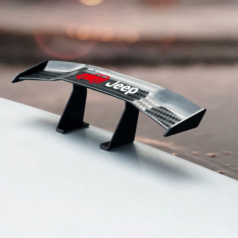 Автомобильный мини-задний спойлер из углеродного волокна мини-модель маленького