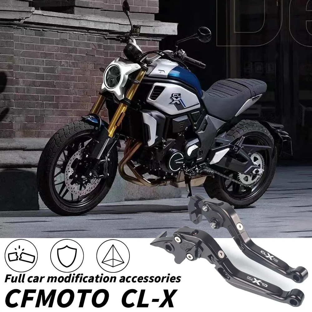 

Логотип CLX700 для CFMOTO 700CL-X 700 CLX 700 CL-X700 700CLX, рычаг тормоза, сцепление, регулируемые рычаги, Мотоциклетные аксессуары