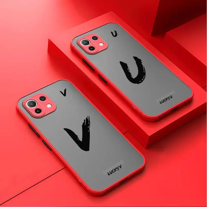 phone case For Xiaomi Poco X5 5G X3 NFC Mi 11 Lite 11T 12 X4 Pro C40 Protective Sleeve Cover fundas Elegant Ink Letters Cool U V