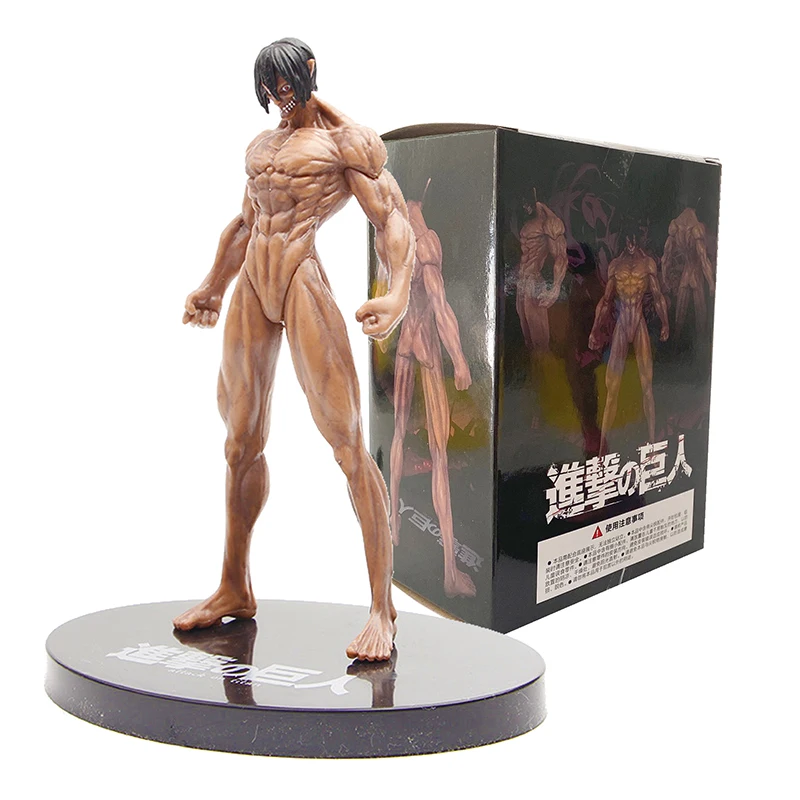 

15.5cm Anime Attack on Titan Figures Shingeki no kyojin Eren Jaeger Action Figure PVC Collection Levi Ackerman Figure Model Toys