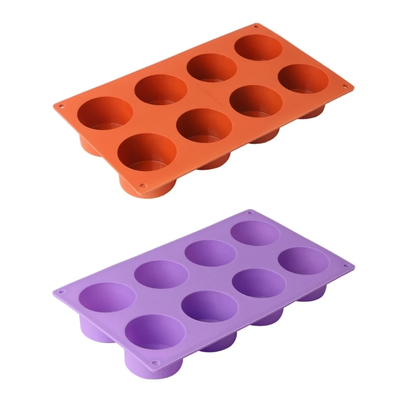 

8 ячеек, круглая форма, 3D форма для шоколадного торта, помадки, форма для тортов на день рождения, товары для творчества, профессиональные инс...