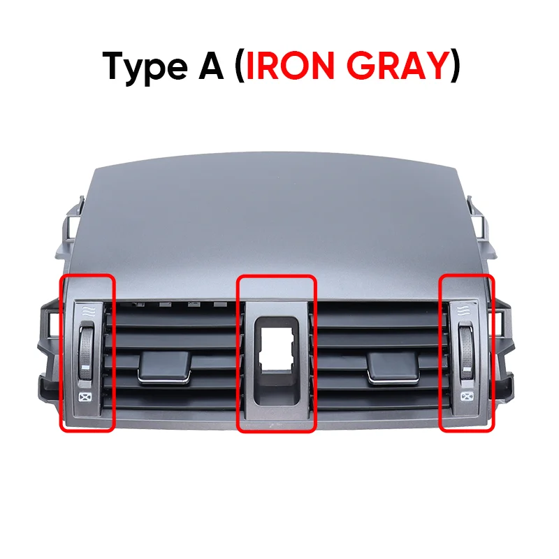 

Автомобильный кондиционер, вентиляционное отверстие, панель, решетка, крышка для Toyota Corolla Altis E15 2007 2008 2009 2010 2011 2012 2013