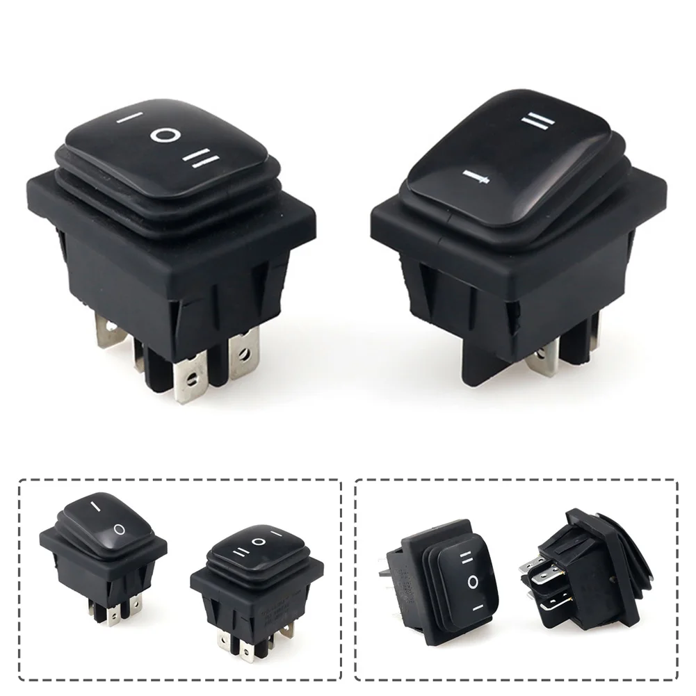 

2pcs Rocker Switch Brand-new Decorator/Rocker KCD4 Rocker Switch 4/6 Pins