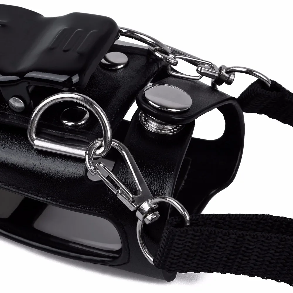 Hytera PD780 Radio Accessories New Leather Carrying Case For Digital Hytera Two Way Radio PD780 PD785 Walkie Talkie Leather Case