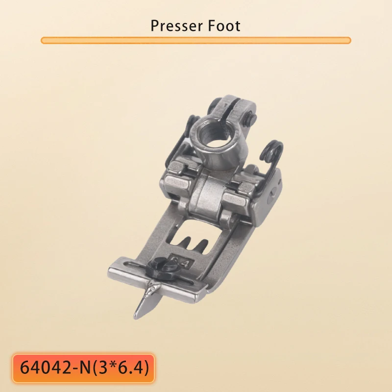 Фото Пластиковая прижимная лапка # 0064041 -N # 0064042 -N для швейной машины Yamato VC2700 Feiyue FY2700 Zoje ZJ2700 с блокировкой цепной строчки №2