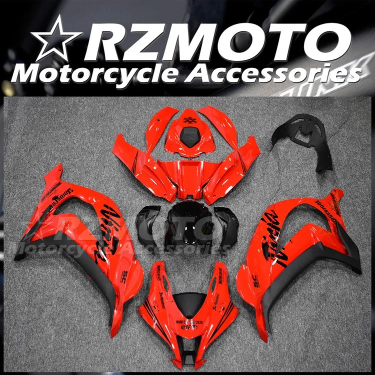 

Injection Mold New ABS Fairings Kit Fit for Kawasaki Ninja ZX-10R ZX10R 2016 2017 2018 2019 117 18 19 Bodywork Set Black Red