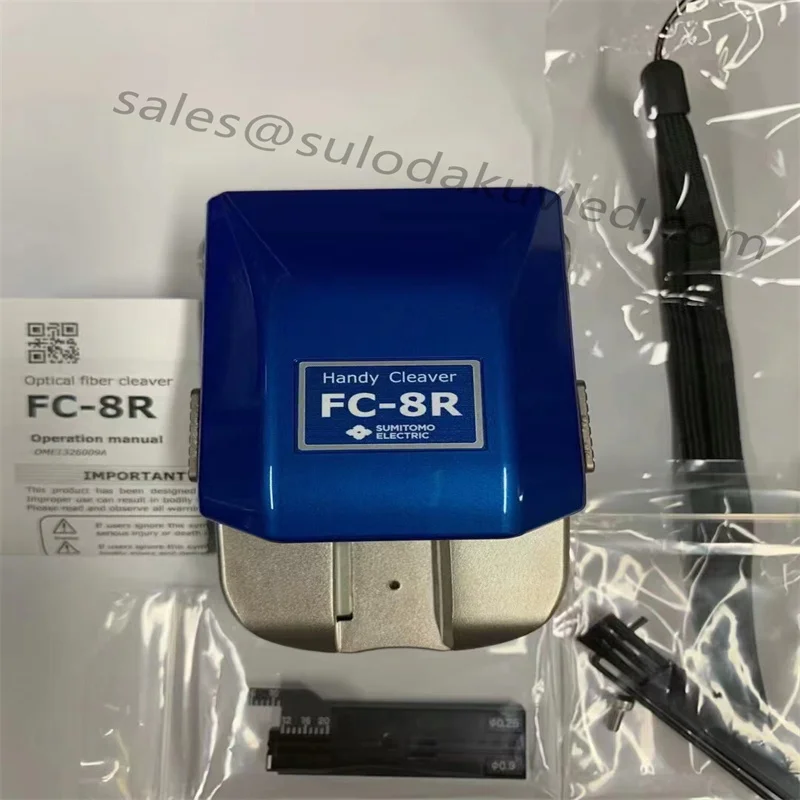 Original  FC-8R Fiber Optic Cleaver Precision Automatic Blade Rotation Fiber Optic Cutting Tool