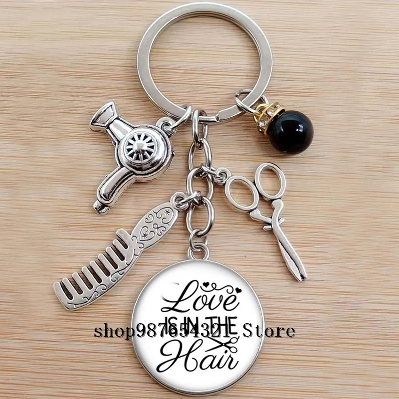 Новинка модная прическа подарок брелок Ретро ювелирные изделия
