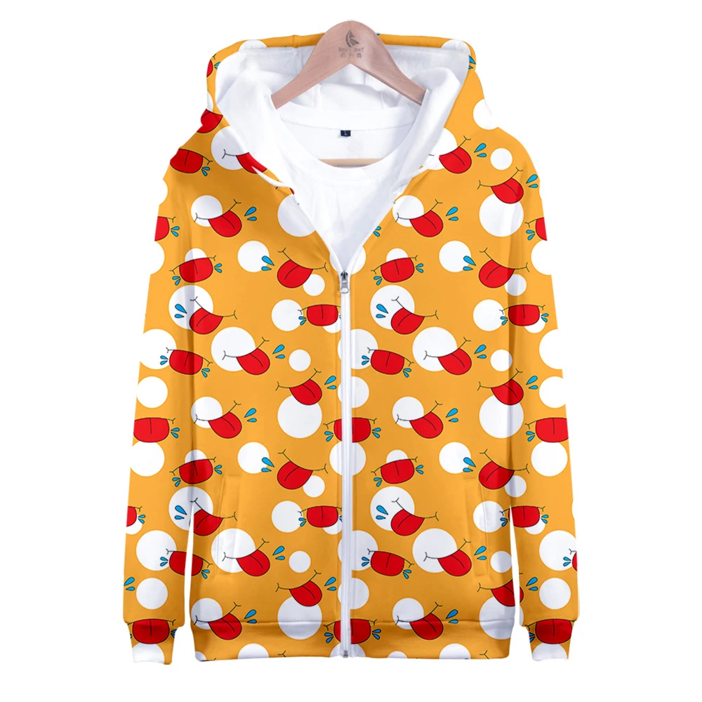 

April Fools' Day 3D Printed Zipper Hoodies Women/Men Fashion Long Sleeve Hooded Sweatshirt Hot Sale Streetwear Clothes