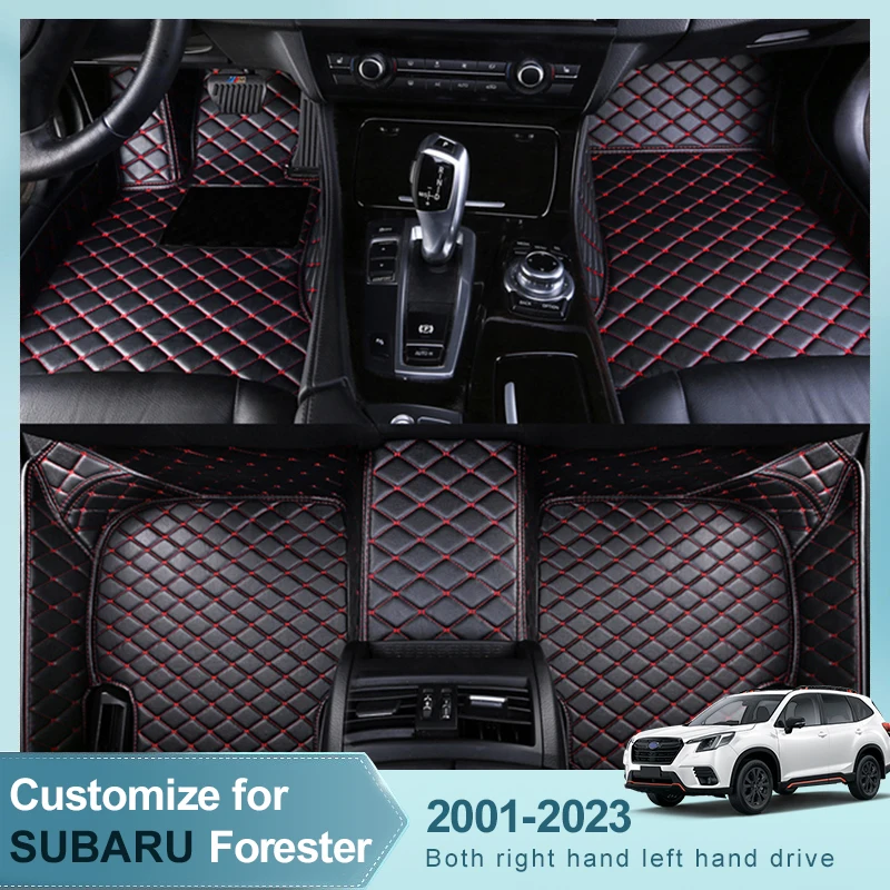 

Коврик автомобильный под заказ для SUBARU Forester, Аксессуары для салона, экологически чистый Прочный толстый ковер, для левого/правого привода