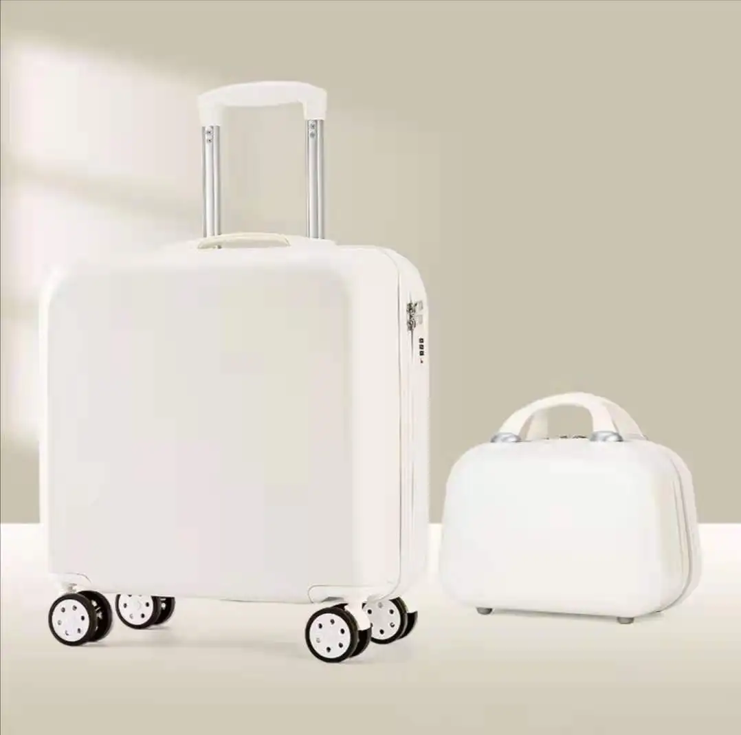 Solid Color Niche Design Mini Boarding Box 16 Inch Male And Female Universal Trolley Case 18 Inch Password Box