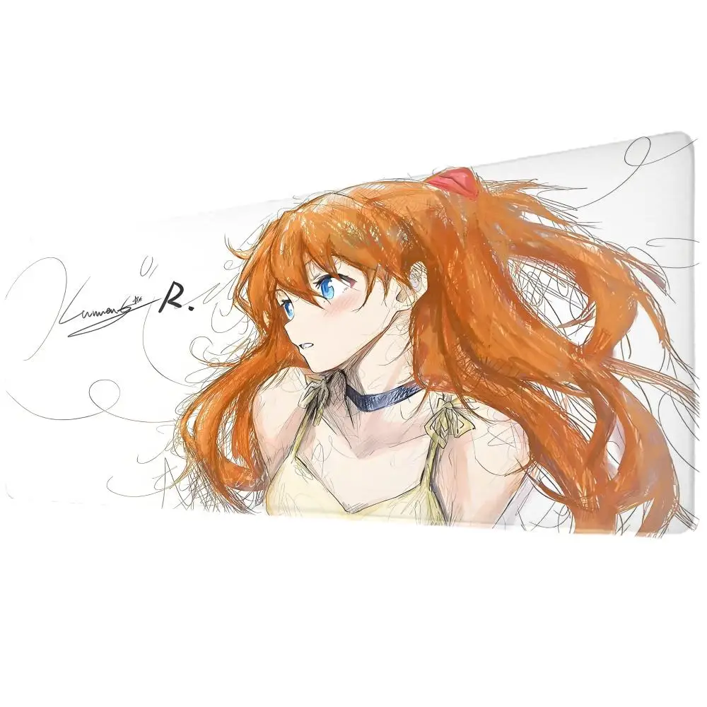 Фото Asuka Kawaii Ins Girl коврик для мыши большой водонепроницаемый противоскользящий коврик для обеденного стола милый вторичный Юань офисный игровой коврик для клавиатуры компьютера №4