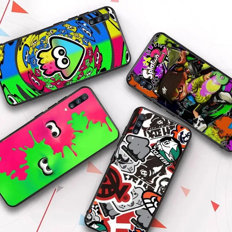

Splatoon 2 Phone Case for Samsung A51 01 50 71 21S 70 31 40 30 10 20 S E 11 91 A7 A8 2018
