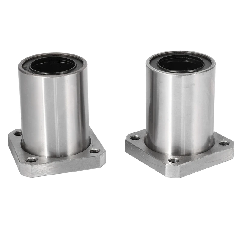 

2Pcs LMEK30UU 30Mm Flange Bearing Europe Version 30X47X68Mm Cnc Flanged Linear Bearings Flange Linear Bush