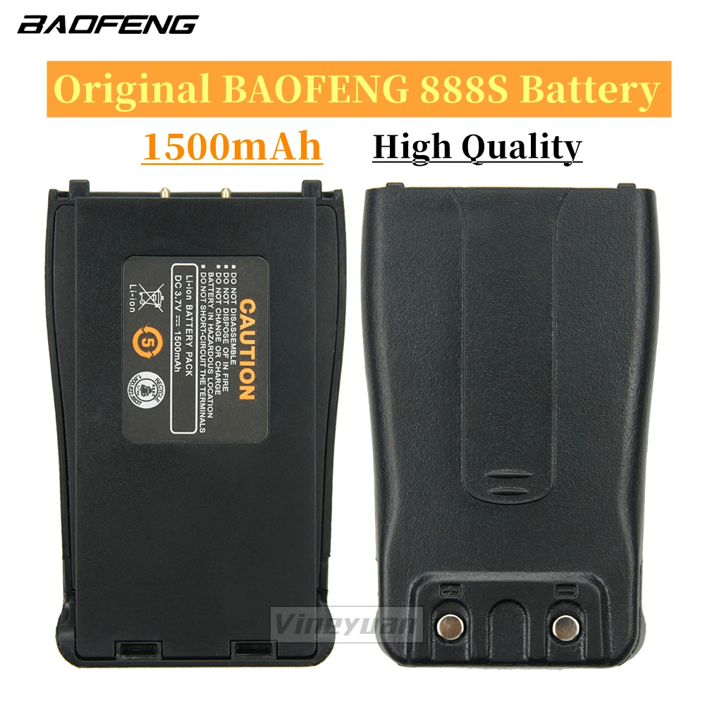 BL-1 BF-888S Battery 1500mAh BF-666S BF-C1 Baofeng Walkie Talkie Compatible with H-777 BF-777S RT21/H777S/RT24V Two-way Radio