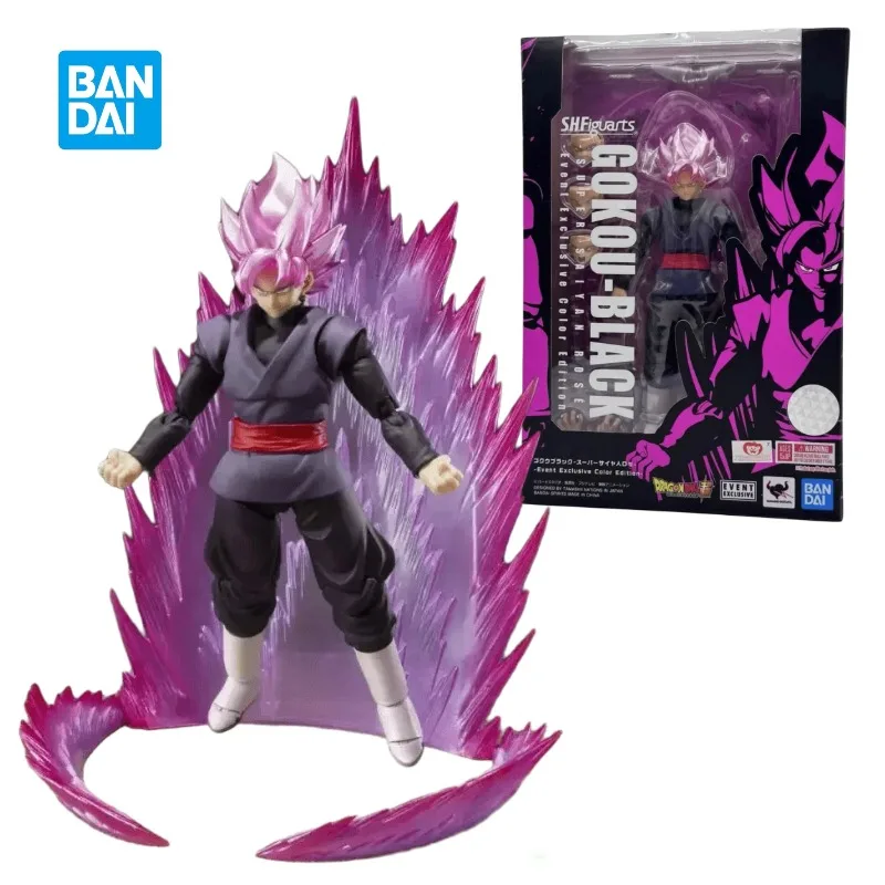 В наличии оригинальные Bandai S.H.Figuarts Shf Dragon Ball Goku Gokou черные аниме фигурки модели