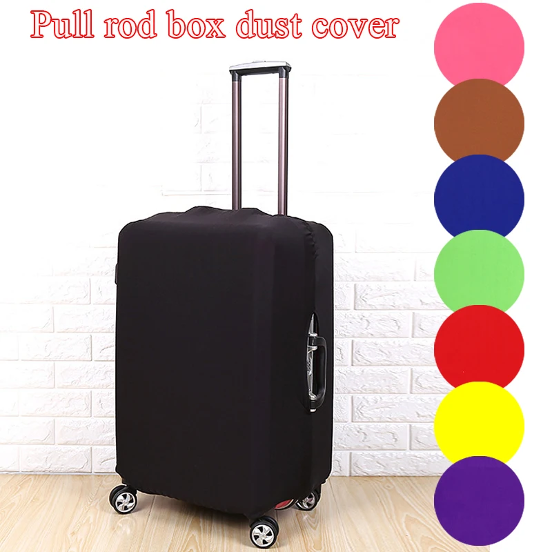 

Luggage Storage Covers Soild Color Travel Luggage Covers Protector Suitcase Cover Trolley Case Cover Luggage Luggage Supplies