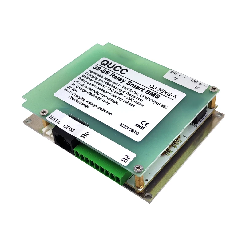 QUCC 3S 4S 6S 7S 8S 12 8 В 25 6 B LFP LIPO Li Ion NMC BMS Высокая мощность 300A 400A 600A Bms Низкоскоростные