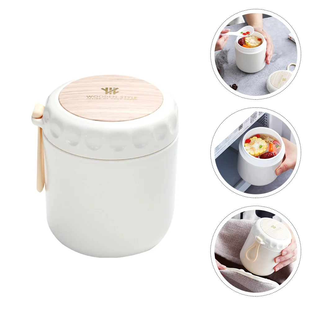 

1pc Leakproof Soup Mug Sealed Soup Cup Food Jar Soup Bowl Mug