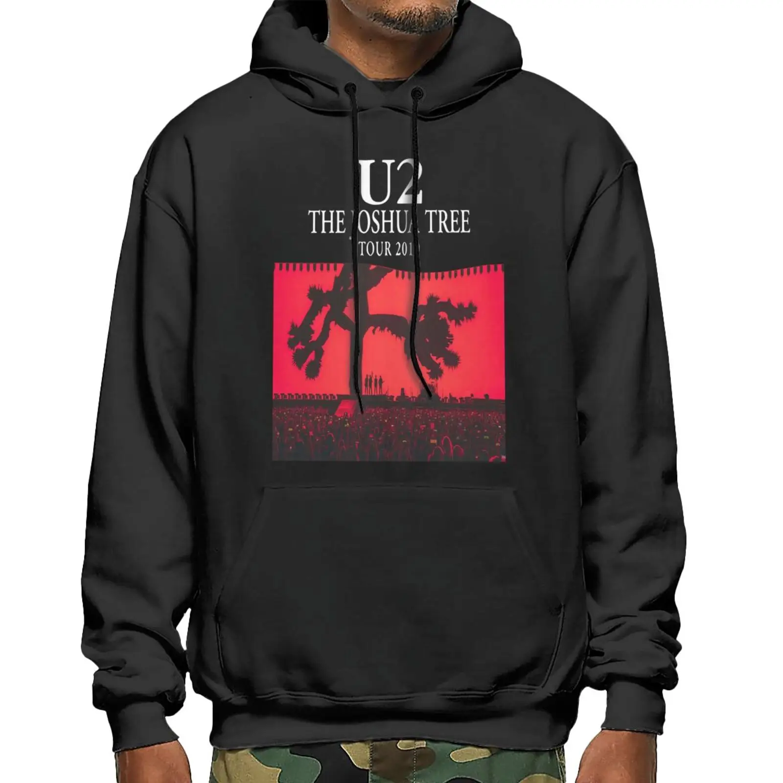 

Толстовки U2 с капюшоном «Джошуа Древо» 2019 4310, Мужская толстовка, свитшот, аниме, одежда в стиле хип-хоп для мужчин, куртка