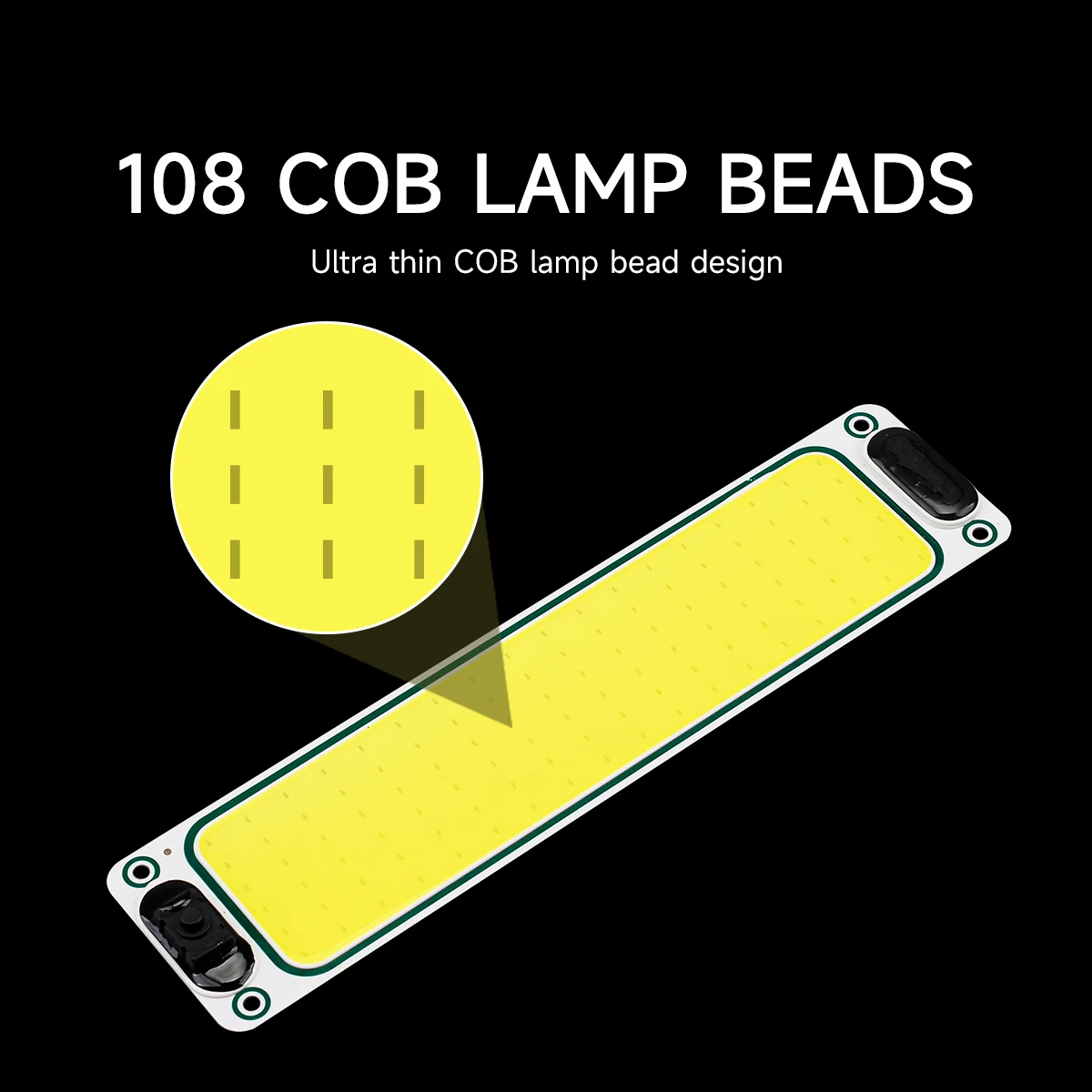 NOXLH 12 в-24 в 108 лампа COB ультратонкая панель купольная интерьерное Чтение ЛАМПОЧКА