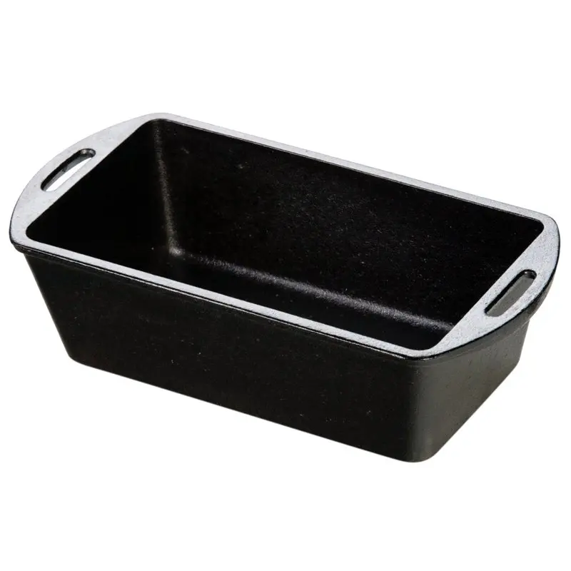 

Iron 10-1/4" x 5-1/8" Cast Iron Loaf Pan L4LP3