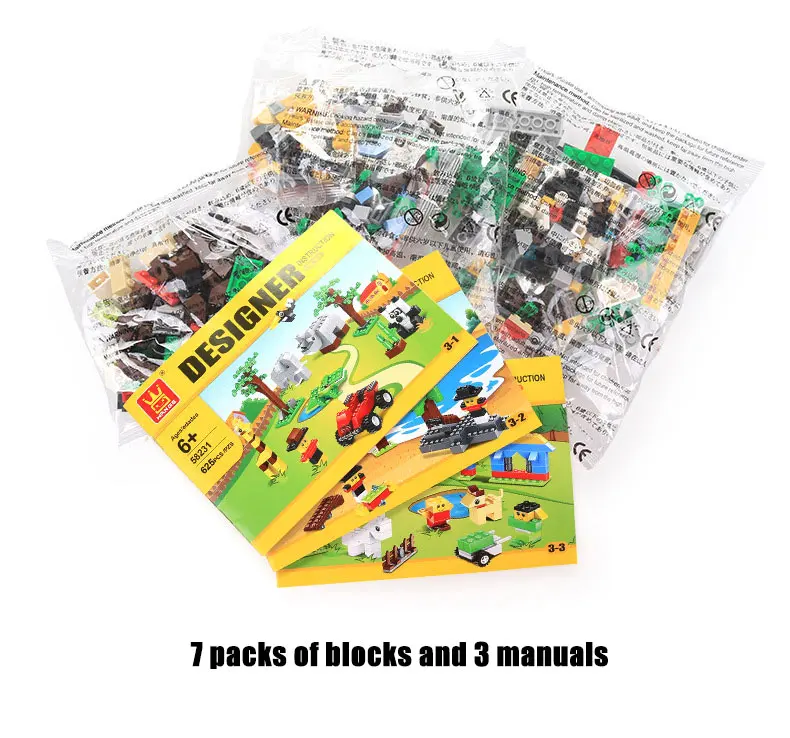 

Конструктор детский из пластика lego «сделай сам»