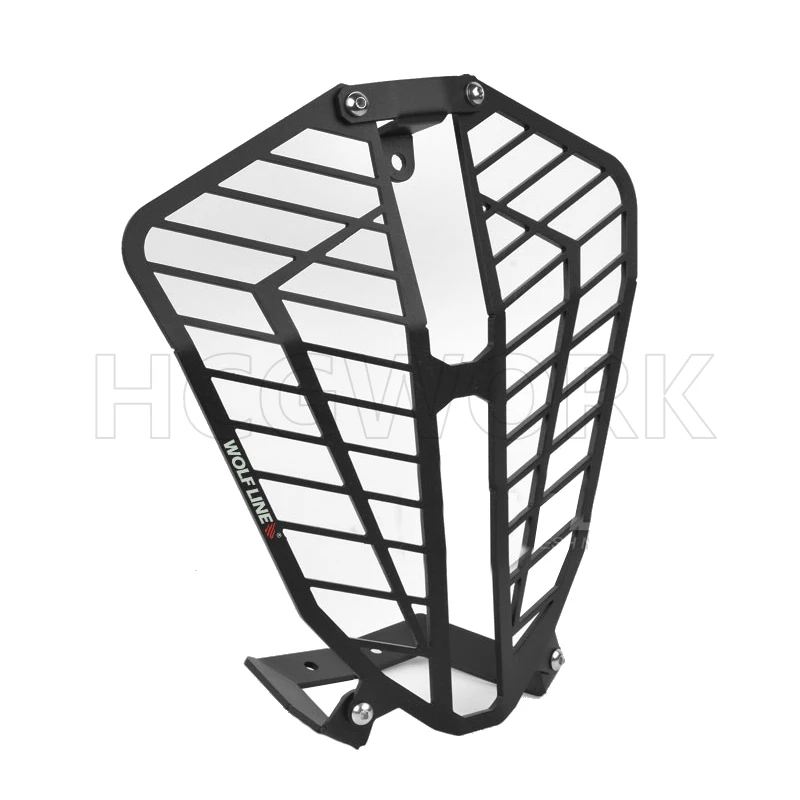 

Motorcycle Accessories Headlamps Grill Guard Cover Headlight Protection Net Large Lampshade for Ktm 790adv/r 390 Adv(since 2019)
