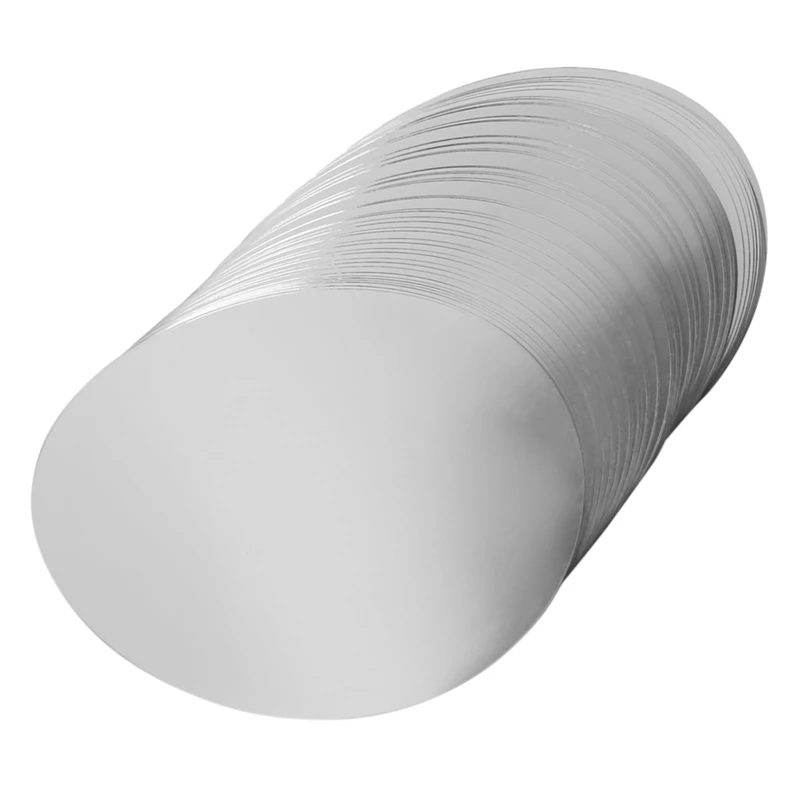 

JEYL 1000Pcs 3Inch Silver Wine Pourer Disk Drip-Proof Drop Drip Stop Pouring Pour Spout