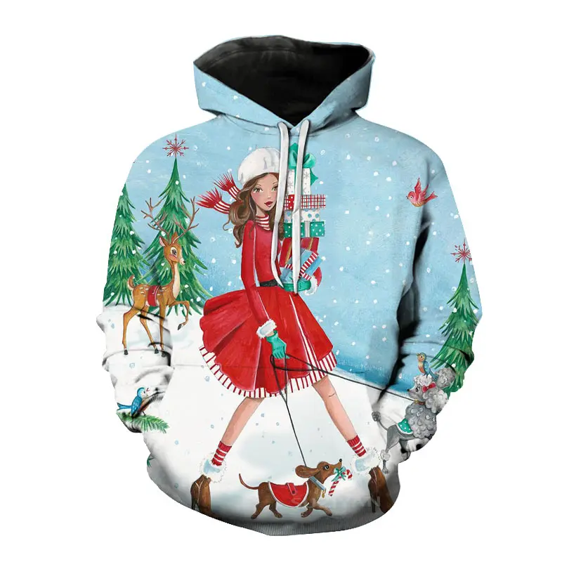 

Мужская и Женская толстовка в стиле хип-хоп с 3D принтом