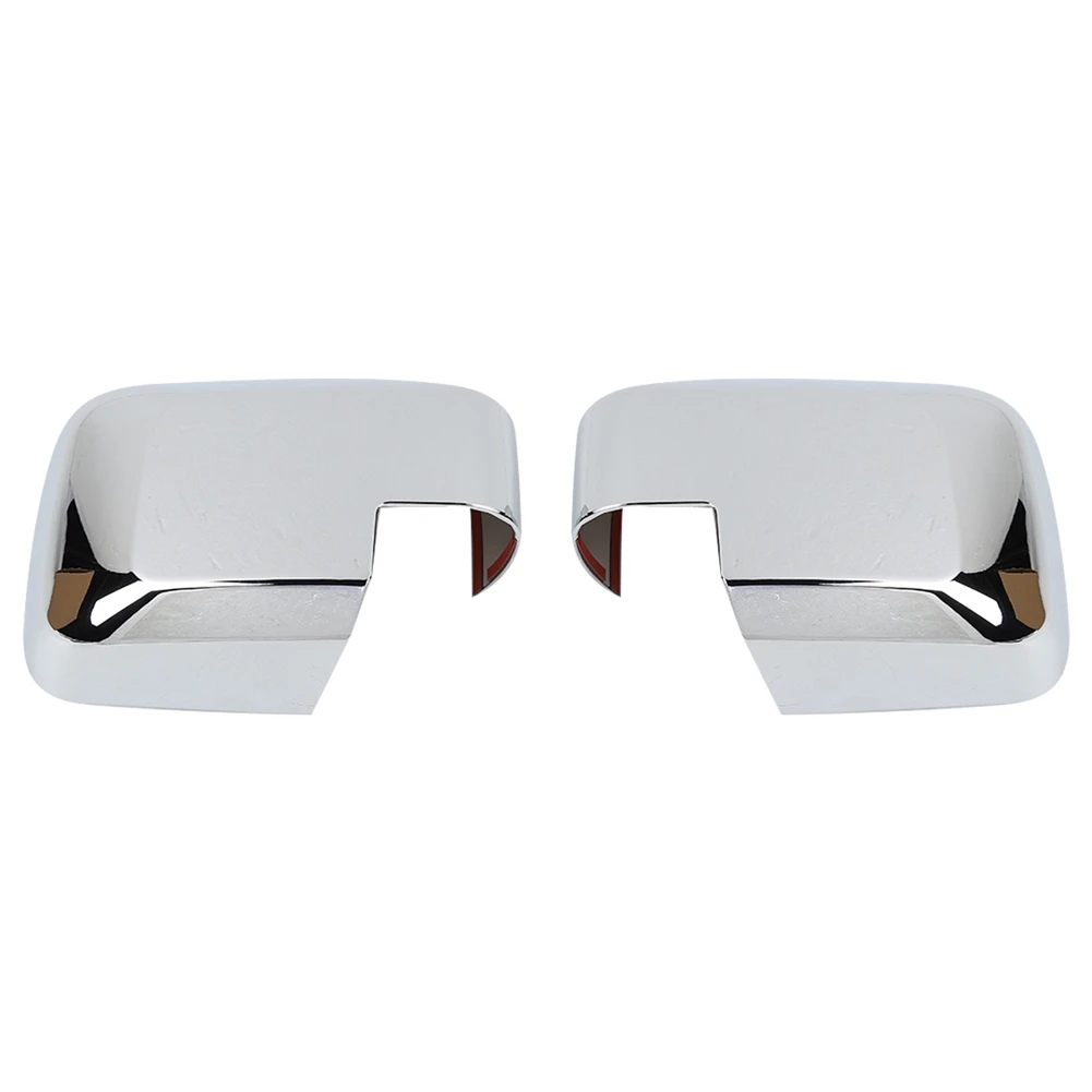 

Car Rearview Mirror Shell Cover Trim Stickers for Ford Bronco 2021 2022 Exterior Accessories ,ABS Silver