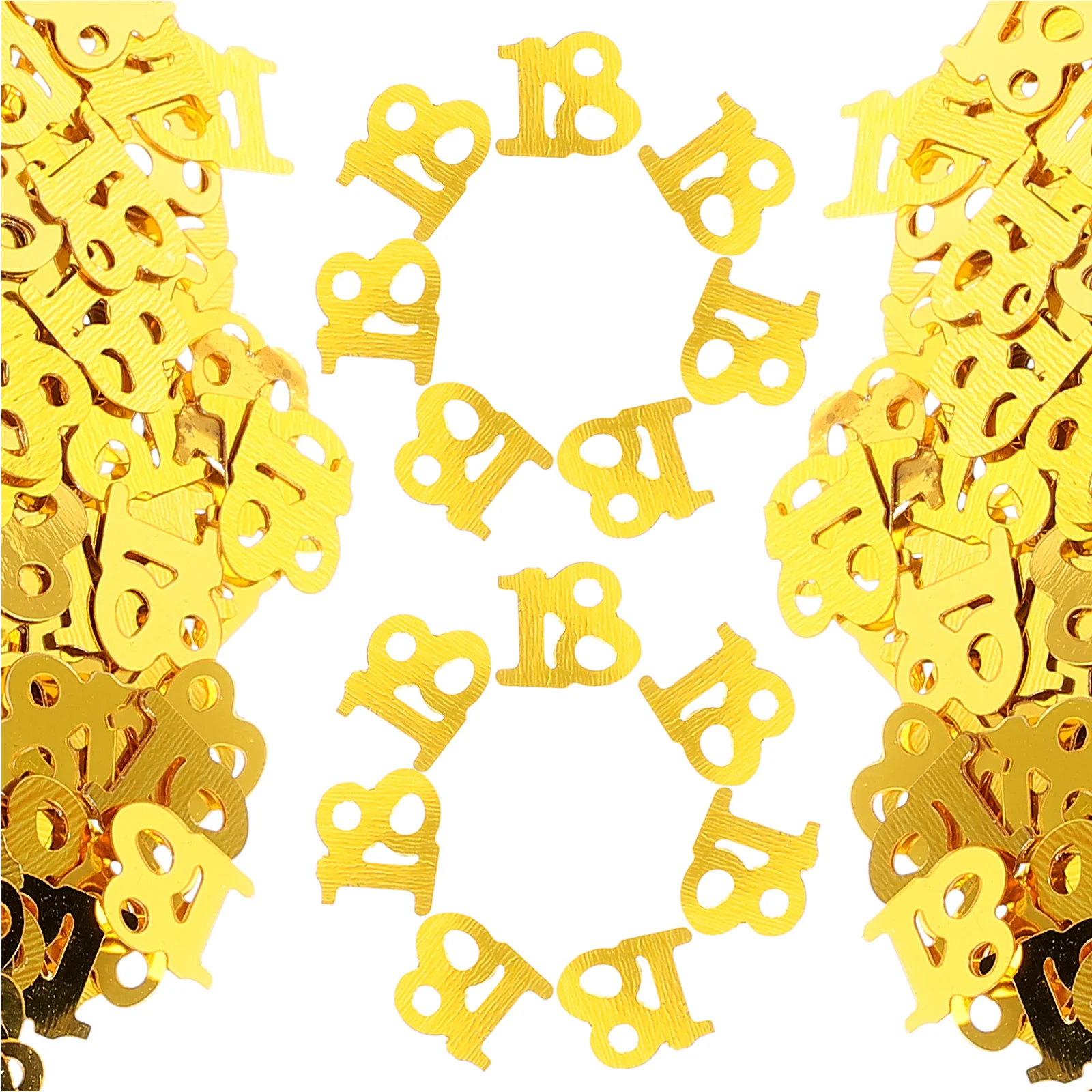 

18th Birthday 18 18th Party for Party Supplies 600pcs Golden