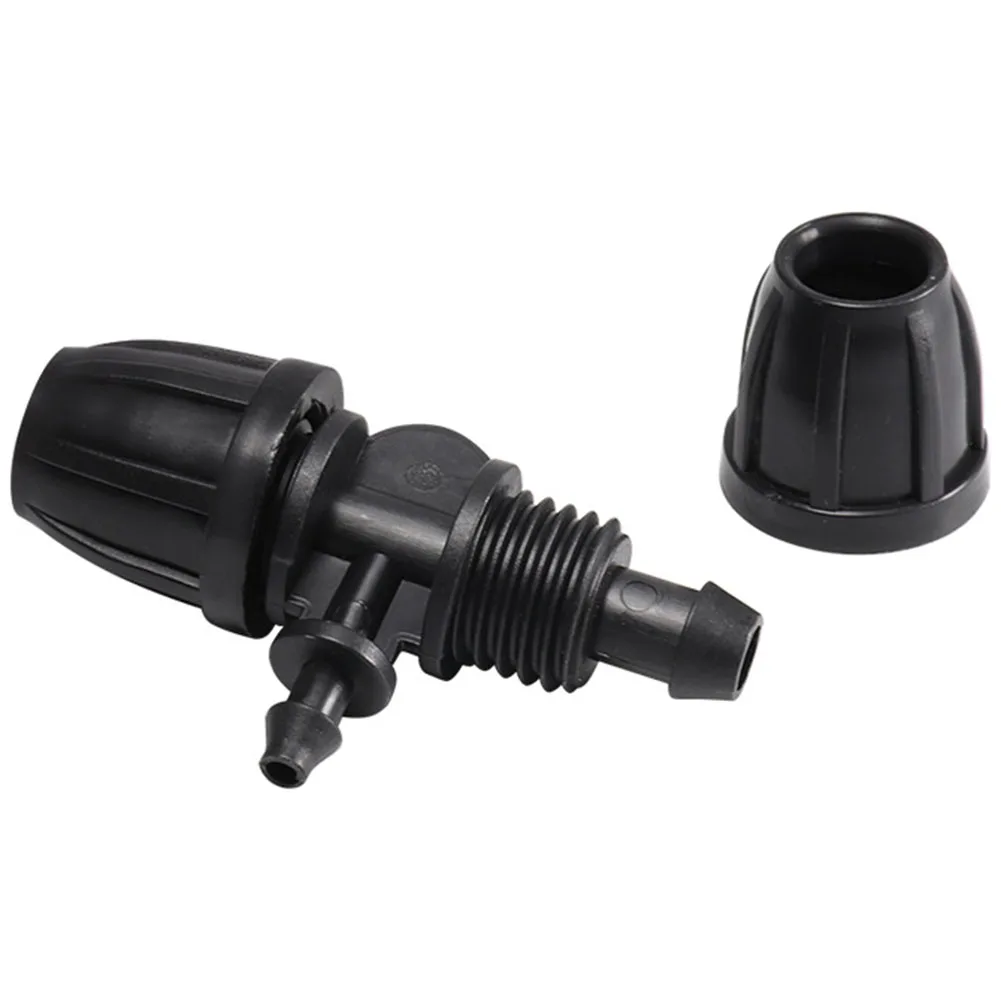 

Brandnew Home Yard Irrigation Tube Connectors Plastic Reuseable 1/2Inch To 1/4Inch 12pcs 63x36mm Drip Irrigation