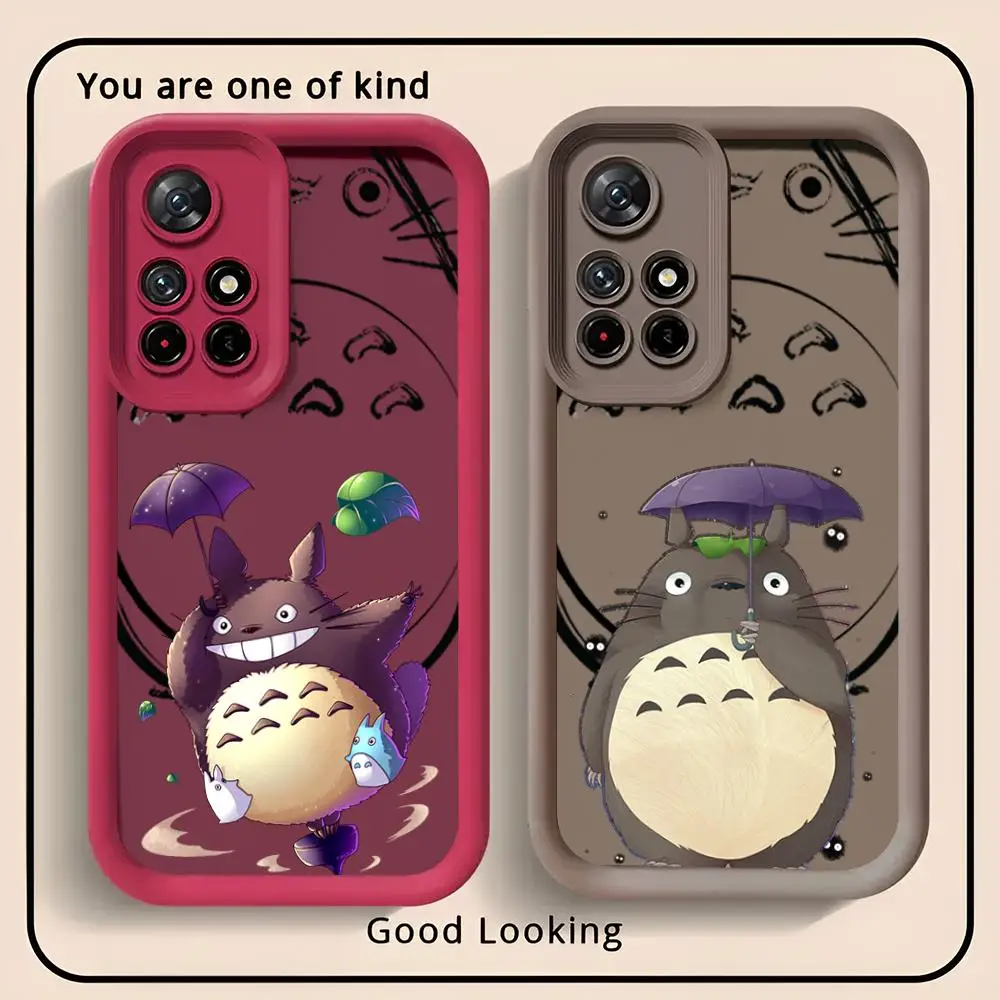 Чехол для телефона с изображением аниме T-Totoros R-Reflectivess лестница Redmi 10 13Note PRO 13C 4 5G /