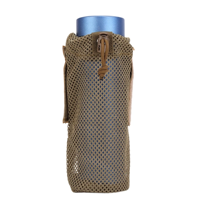 F1FD сетчатый держатель для бутылки с водой дышащий нейлон легкий чехол хранения