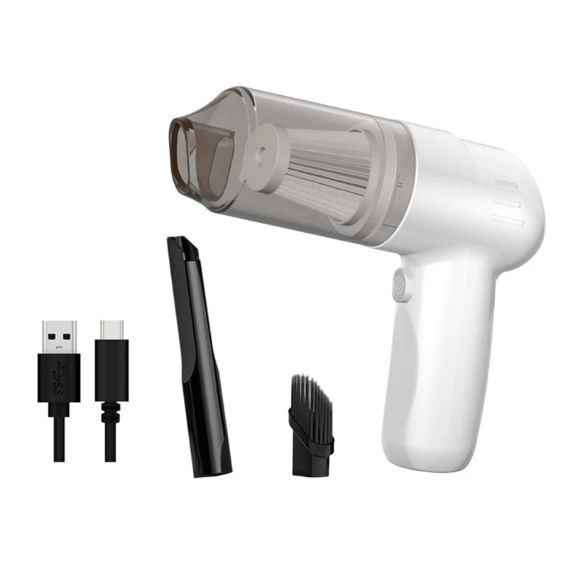 

12000PA Wireless Car Vacuum Cleaner For Car & Home Use Portable Cordless Mini High Suction Vacuum Cleaner
