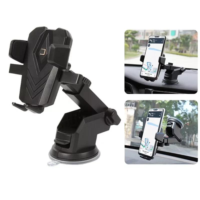 

2022NEW Sucker Car Phone Holder for IPhone 12 11 XR Holder Phone In Car Support Adjustable Support Smartphone Stand