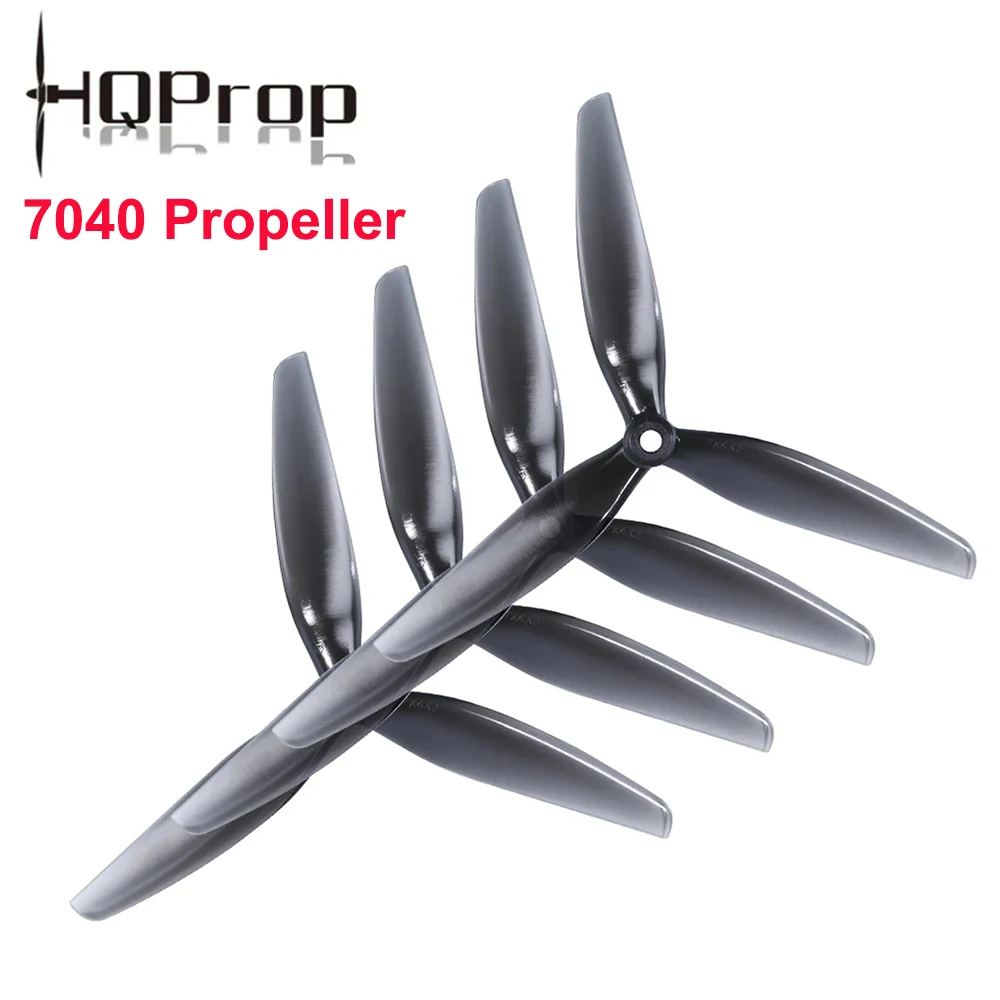 HQprop HQ 7X4X3 7040 пропеллер 7*4 3-Blade Prop CW &amp CCW для радиоуправляемых FPV