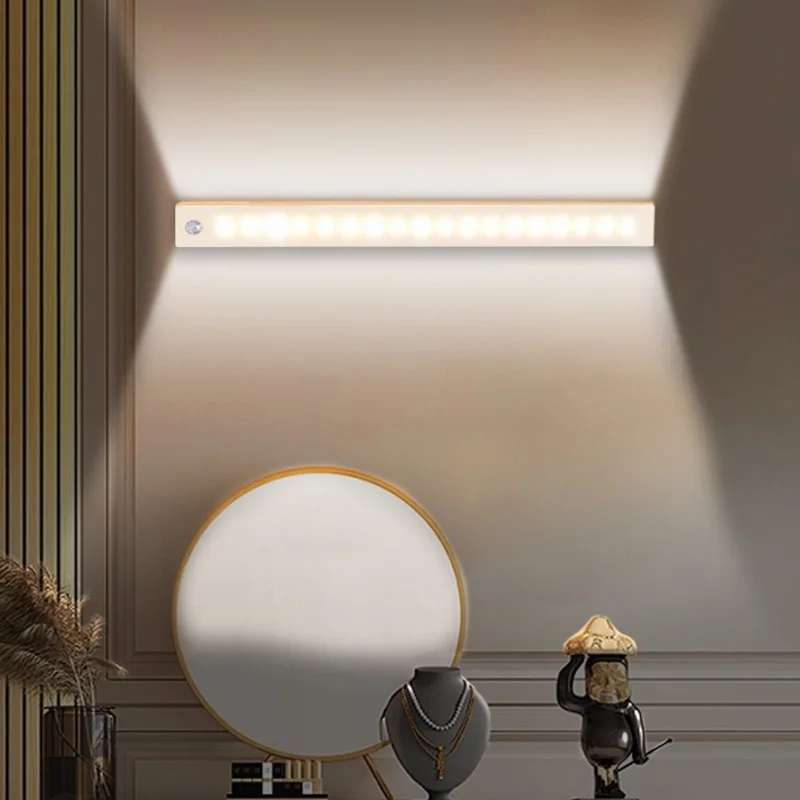 Светодиодный ночник интеллектуальный с датчиком человеческого тела USB-зарядка