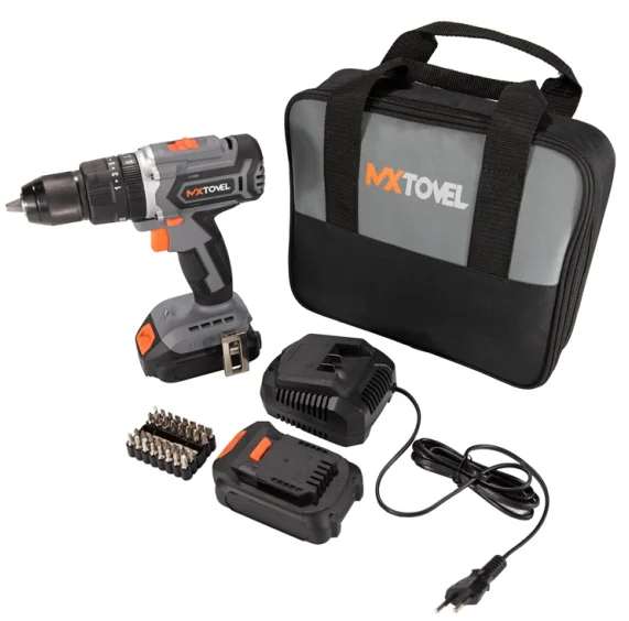 

MXTOVEL China best 20V Brushless impact drill Garden Hand Tools Sets Box