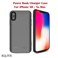 6000mah external power bank backup charging cover for iphone xs max battery case portable battery charger cases for iphone xr