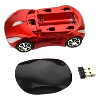 2 4ghz wireless optical computer mouse fashion super luxury car shaped game mice for pc laptop portable 2022