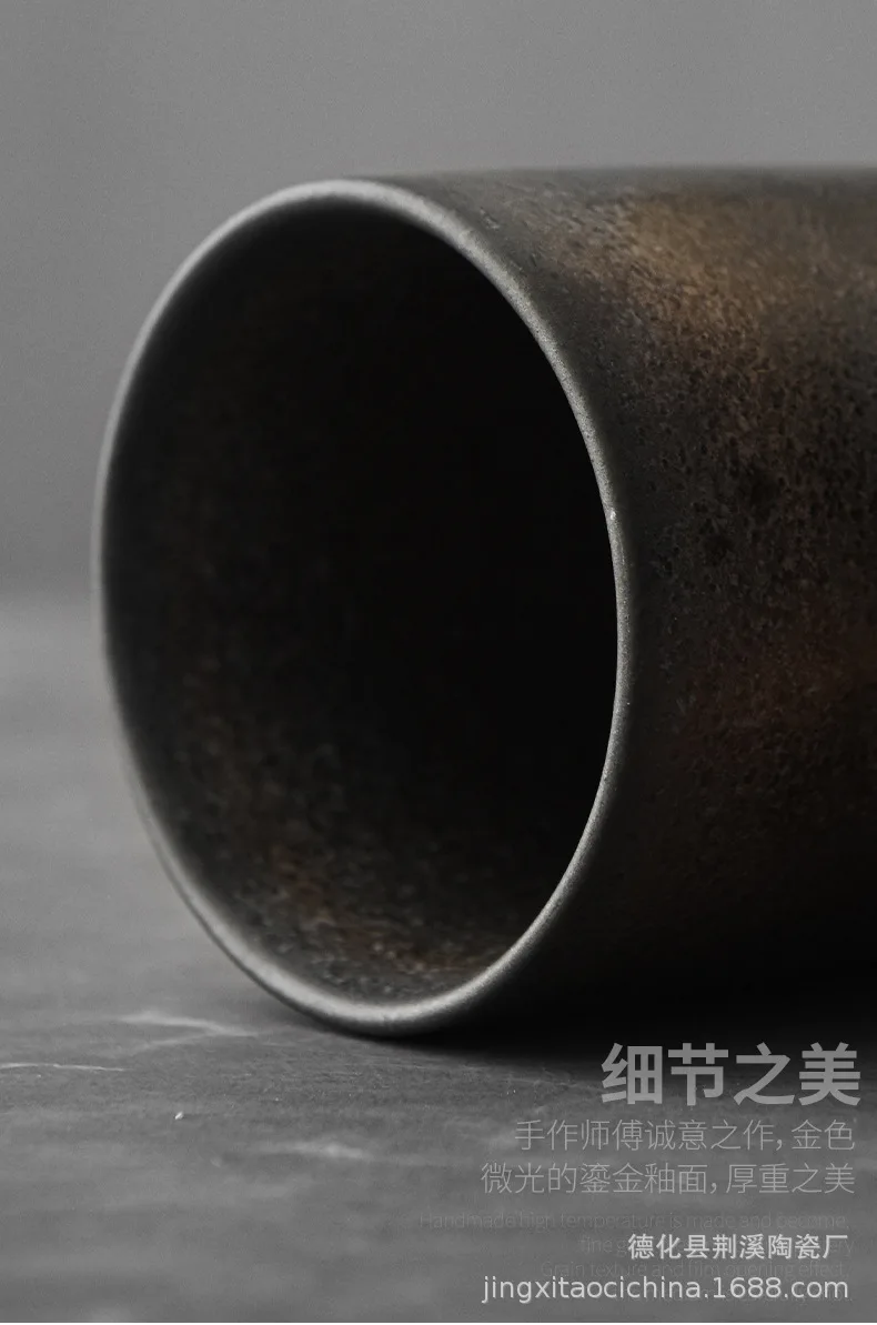 Керамическая кружка в стиле ретро кофейная чашка креативная простая