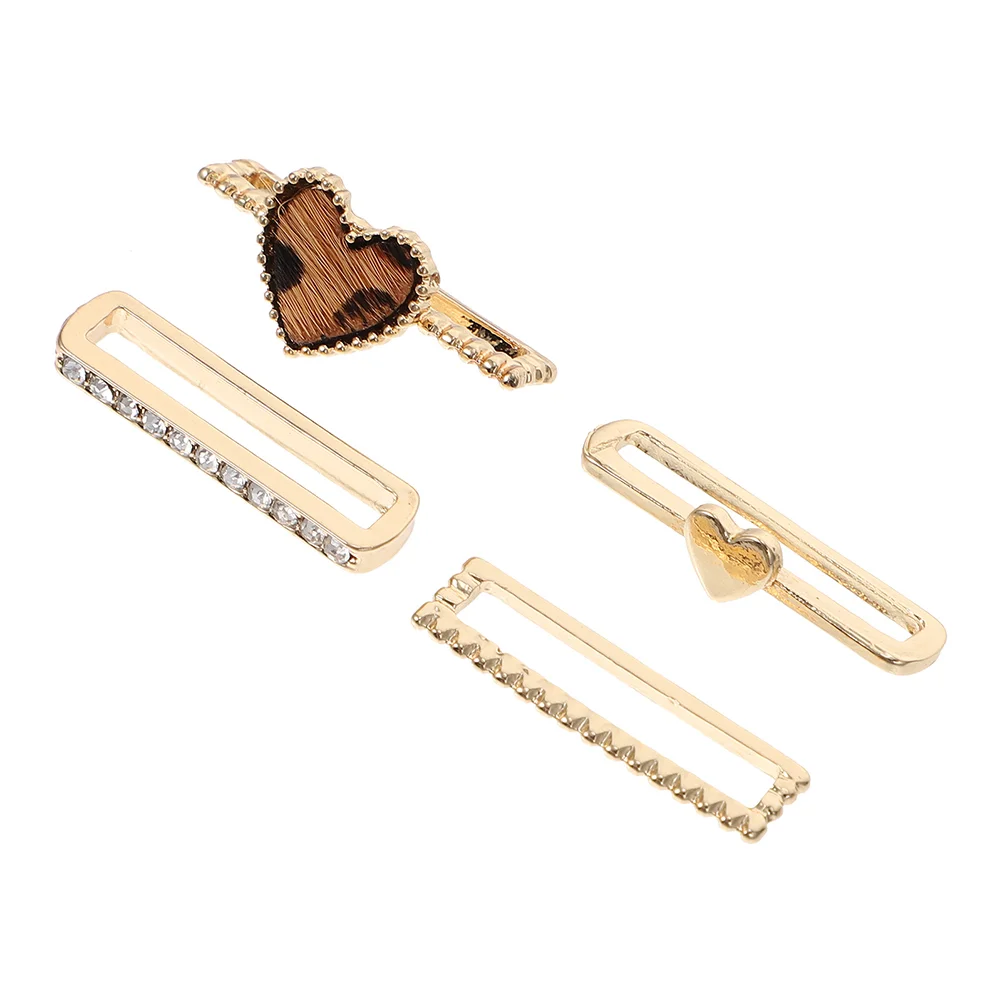 

10pcs Stylish Watchband Ring Loop Watchband Ring Charm Watch Strap Ring Loop